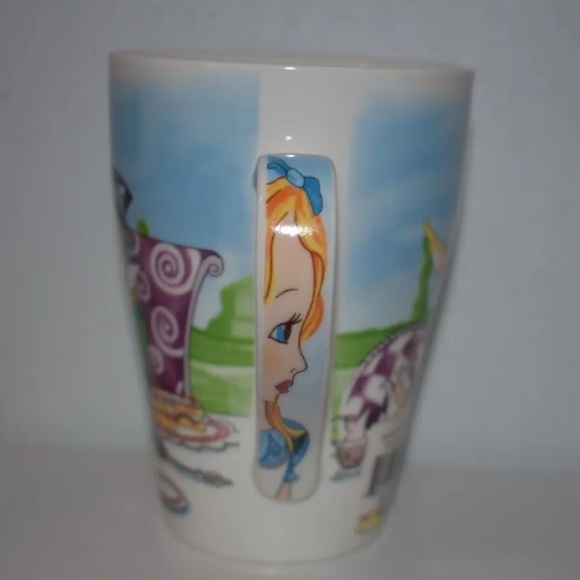 ALICE IN WONDERLAND 150th ANNIVERSARY EDITION BONE CHINA MUG/CUP TEA PARTY - Picture 4 of 9